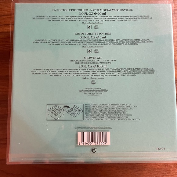 Tiffany & Co For Him Eau De Toilette Gift Set - Picture 3 of 3